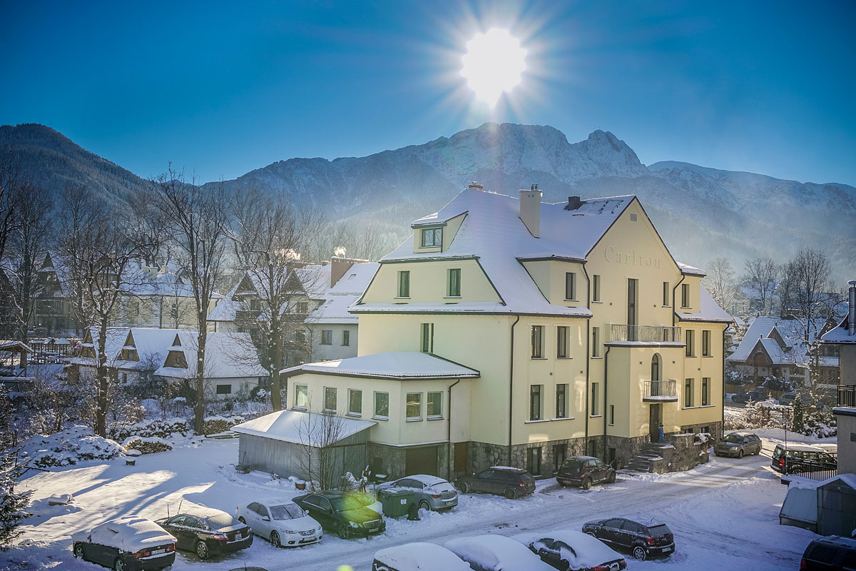 Willa carlton Zakopane góry Tatry wakacje w polskich górach